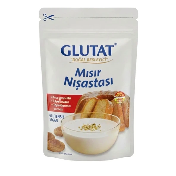 Glutat Mısır Nişastası Doğal, Katkısız, Glutensiz 400 gr ürün görseli 1