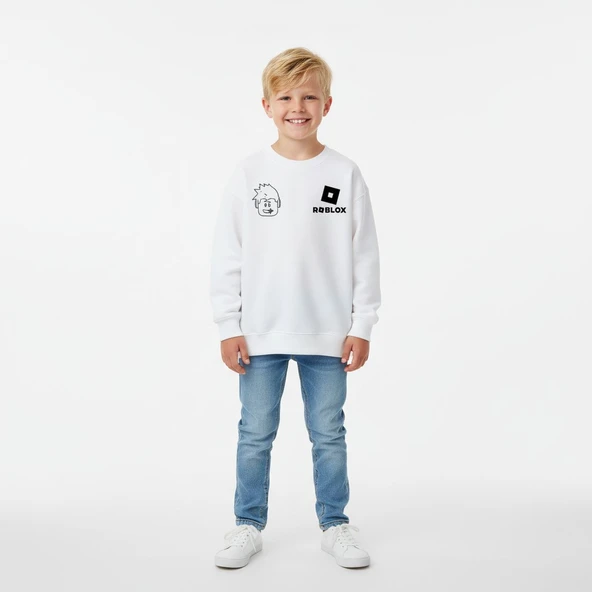 Roblox Çocuk Sweatshirt - Resim 5