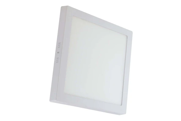 Voltek 18W Beyaz Sıva Üstü Kare Panel Led Armatür 6500K ürün görseli 1