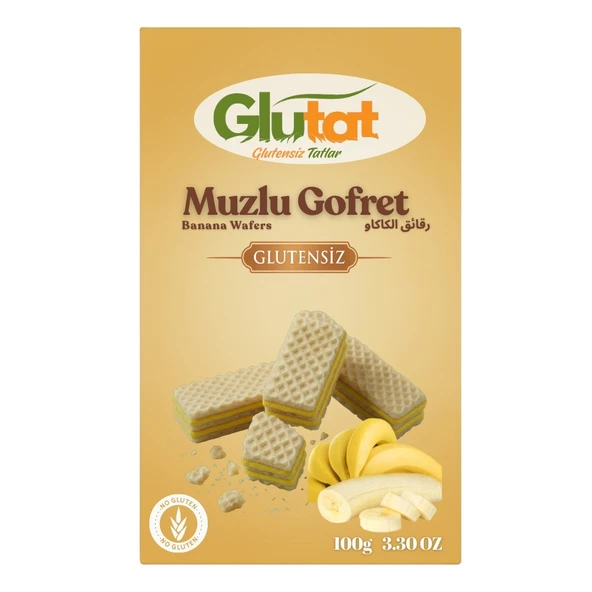 Glutensiz Gofret Muzlu 100 Gr - Glutat - Resim 2