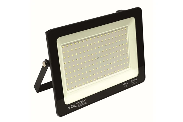 Voltek 50W Beyaz Slim Led Projektör 6500K ürün görseli 1