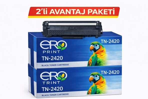 Brother HL-L2375DW Muadil Toner - 3000 Sayfalık - 2'li Avantaj Paket ürün görseli 1