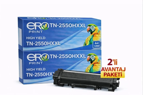BROTHER MFC L2886DW Muadil Toner - 9000 Sayfalık - 2'li Avantaj Paket ürün görseli 1