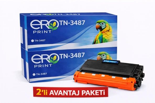 Brother HL-L6400DWT Muadil Toner - 20000 Sayfalık - 2'li Avantaj Paket ürün görseli 1