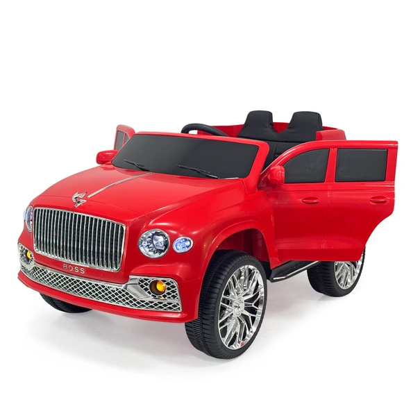 Akar Boss GT 12V Akülü Araba - Sportif Kırmızı - Uzaktan Kumandalı & Dans Modlu ürün görseli 1