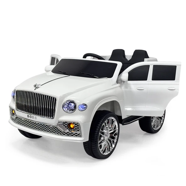 Akar Boss (Bentley) GT 12V Akülü Araba - Prestij Beyaz - Uzaktan Kumandalı ürün görseli 1