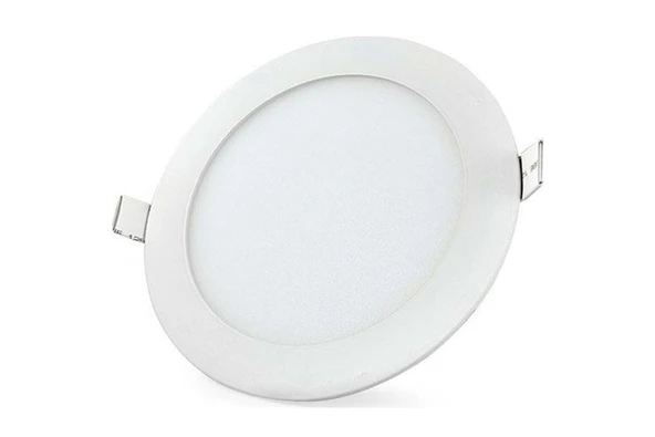 Voltek 6W Günışığı Yuvarlak Slim Panel Led Armatür 4000K ürün görseli 1