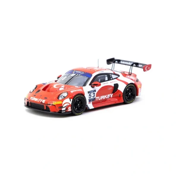 Tarmac Works X Diecast Turkey Porsche 911 GT3 R / FIA Motorsport Games GT Sprint 2024 Winner / Ayhancan Güven ürün görseli 1