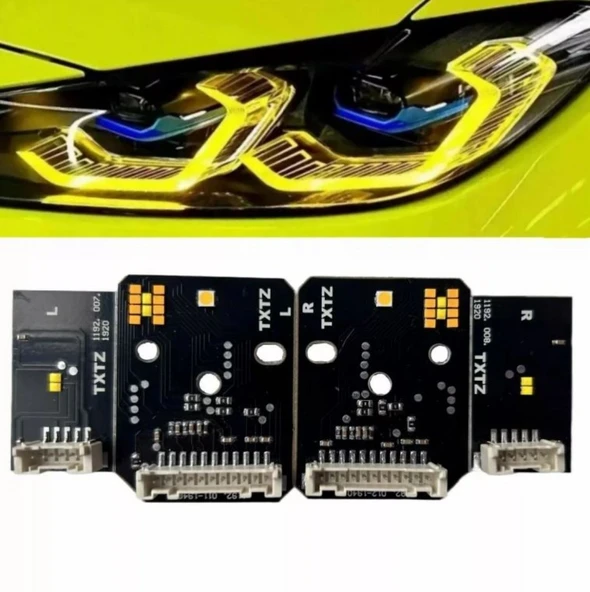 Bmw G22 G26 Led modülü sarı(1. model) 2019-2023 arası laser far uyumlu ürün görseli 1