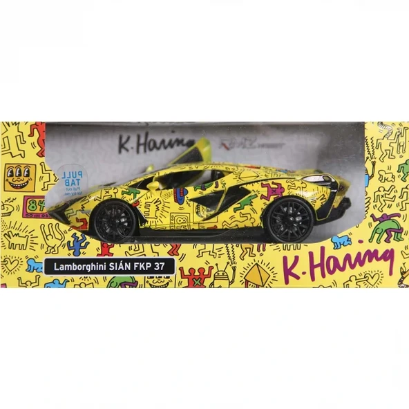 RMZ Hobby 1:32 Keith Haring Serisi Model Araba - Resim 5