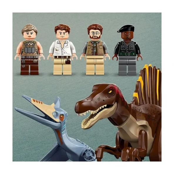 PTTAVM: LEGO Jurassic World Spinosaurus ve Quetzalcoatlus Hava