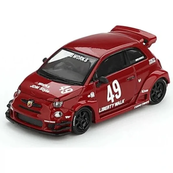 Mini GT 1/64 LB-WORKS x Abas Works ABARTH 595 Red ürün görseli 1