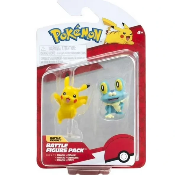 Pokemon Battle 2'li Figür Seti Asorti - Resim 2