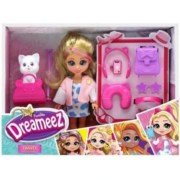 Dreameez Mini Bebek ve Seyahat Seti ürün görseli 1