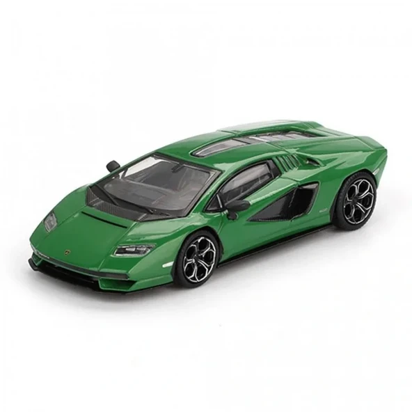 Mini GT 1/64 Lamborghini Countach LPI 800-4 Verde Medio - Blister Paket ürün görseli 1
