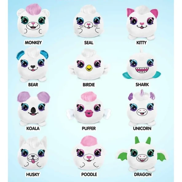 Airbrush Plush Peluş Sürpriz Mini Kit - Resim 2