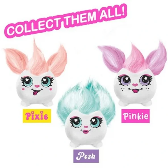 Airbrush Plush Saçlı Peluş - Resim 2