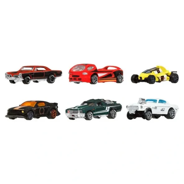 1:64 Hot Wheels Legends Silver Serisi 6’lı Paket ürün görseli 1