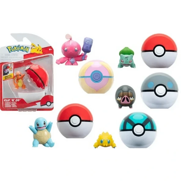Pokemon Clip 'N' Go Asorti - Resim 2