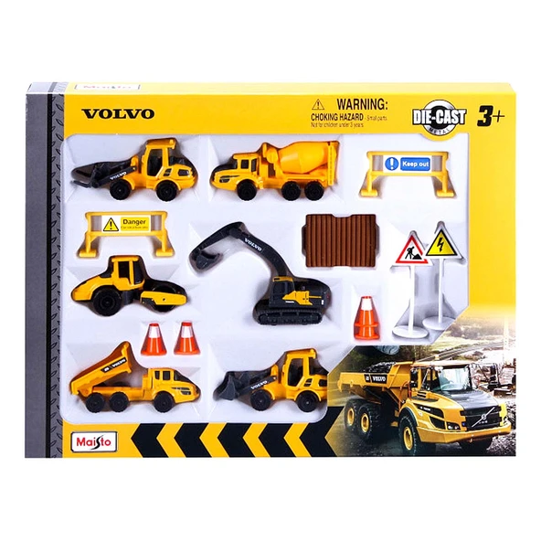 Maisto Volvo İnşaat Seti - Resim 2