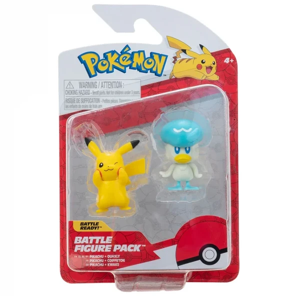 Pokemon Battle 2'li Figür Seti - Resim 4