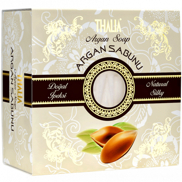 Thalia Nourishing & Repairing Organic Argan Oil Natural Solid Soap - 150 gr ürün görseli 1