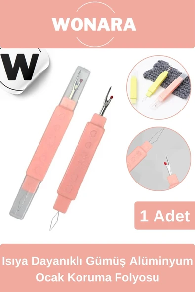 Çok Amaçlı Çok Amaçlı Kullanışlı Ergonomik Saplı Pratik Dikiş Sökücü ve İğne İplik Seti 2'si 1 Arada ürün görseli 1