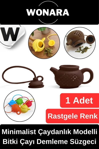 Özel Tasarım Yıkanabilir Minimalist Taşınabilir Bitki Çayı Demleme Süzgeci Çaydanlık Modeli ürün görseli 1