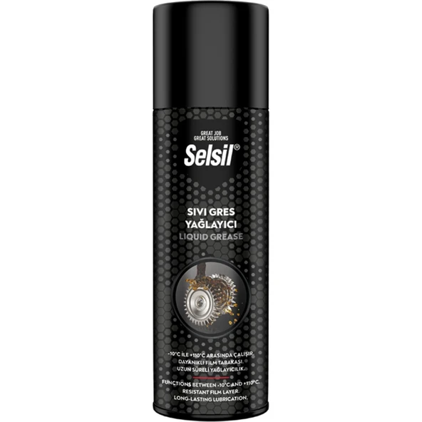 Selsil Sıvı Gres Yağlama Spreyi 500 ml ürün görseli 1