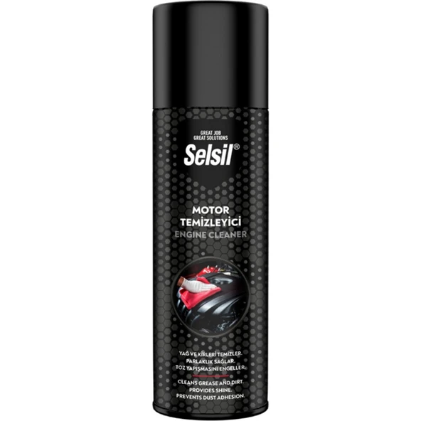 Selsil Susuz Motor Temizleme Spreyi 500ML Motor Temizleyici ürün görseli 1