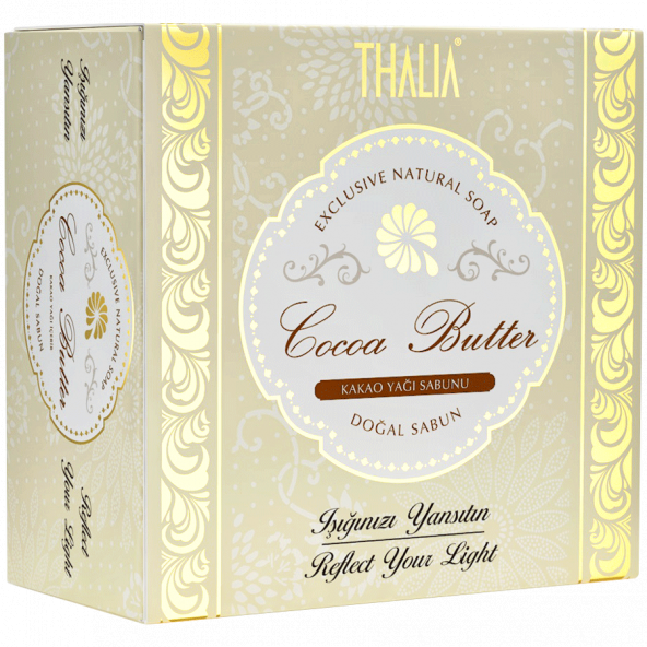 Thalia Kırışıklık Karşıtı Kakao Yağı Doğal Katı Sabun - 150 gr ürün görseli 1