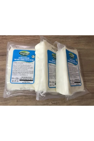 AYGÖREN Olgunlaştırılmış Tam Yağlı (YUMUŞAK))klasik Beyaz Peynir (2KG)(DİLİM) ürün görseli 1
