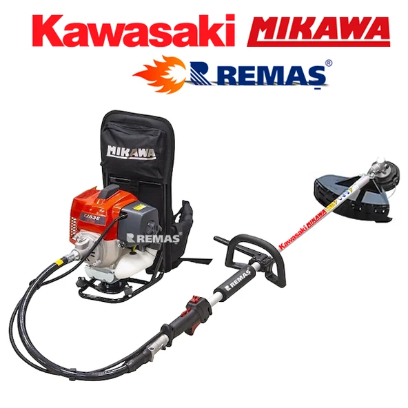 Mikawa Kawasaki Mikawa BP260 Easy Start Benzinli Sırt Tırpan Profesyonel ürün görseli 1