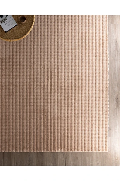 Madame Coco Vivre Bubble Halı - Bej - 200x300 cm ürün görseli 1