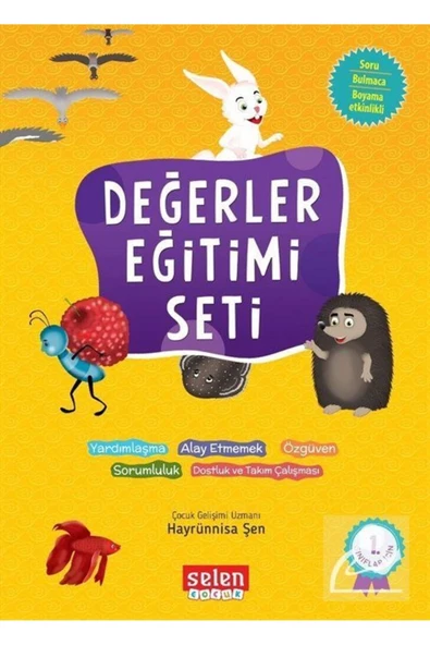 1.Sınıf Değerler Eğitim Seti Selen Çocuk ürün görseli 1