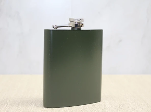 Tekli Haki 7 Oz Matara Alk3899 mirKH002K-ALK3899 ürün görseli 1