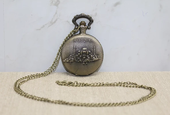 Ayasofya Tasarımı Köstekli Saat Alk4384 ürün görseli 1