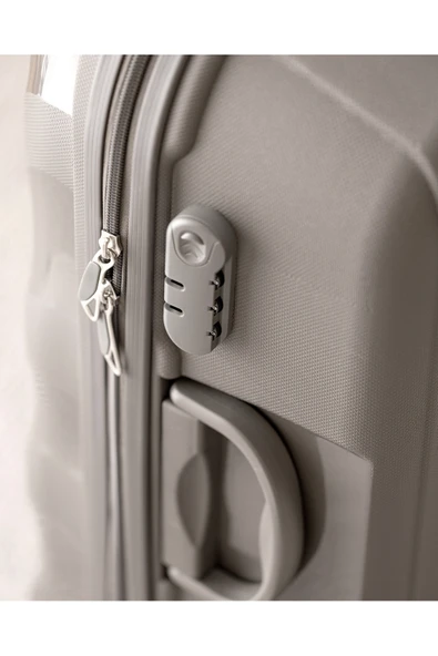 【箱潰れ特価】Pivo Pod Silver Edition フルセット自動追尾 PTTAVM: Madame Coco Huitre Valiz/Bavul - Gri - Orta Boy
