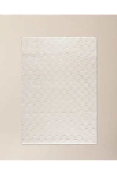 Madame Coco Soie Rölyef Halı - Ekru - 160x230 cm ürün görseli 1