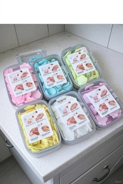 6 lı Paket Sihirli Kokulu Çiçek Sabun - Kokulu Sihirli Sabun ürün görseli 1