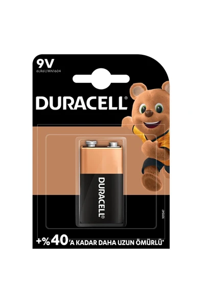 9v Alkaline Pil 1 Adet ürün görseli 1