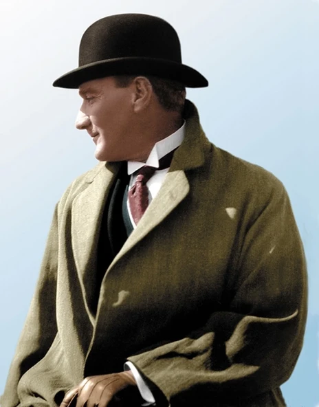 Siyah Renk Atatürk Şapkası mirSM0010K-SMR-D159-3 ürün görseli 1