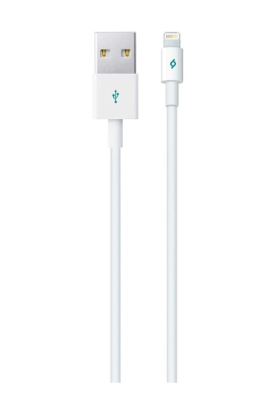 Iphone Uyumlu Şarj Kablosu Beyaz Lightning - Resim 2