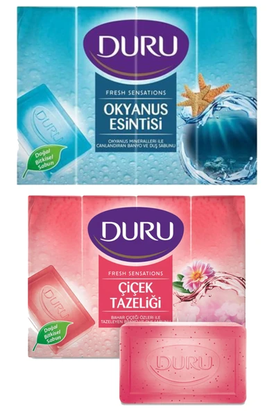 Ünyepark Tekli Katı El Sabunu 2 Li Promosyon Paketi Okyanus Ferahlığı&çiçek Tazeliği 150grx2 ürün görseli 1