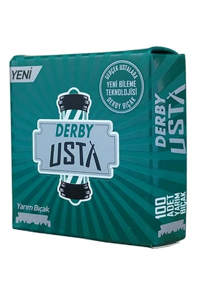 Derby Usta 100'lü Yarım Jilet ürün görseli 1