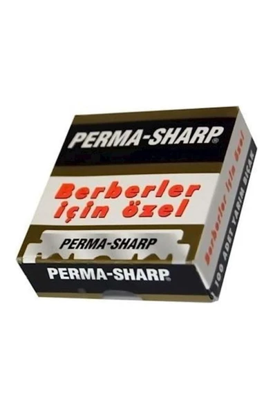 Perma Sharp Kırık Jilet Profesyonel Kesilmiş 100'lü ürün görseli 1