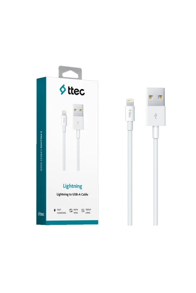Ttec Lightning Iphone Hızlı Usb-a Cable Telefon Şarj Kablosu ürün görseli 1