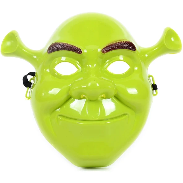 Yeşil Shrek Maskesi 21x25 Cm mirSM0010K-SMR-E059 ürün görseli 1