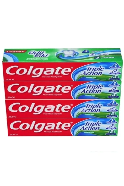 Diş Macunu Üç Etki 50 ML X 4 Adet - Resim 2