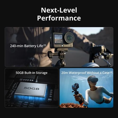 DJI Osmo Action 6 Adventure Combo - Resim 4